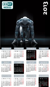 ESET NOD32 Antivirus Calendario 2013