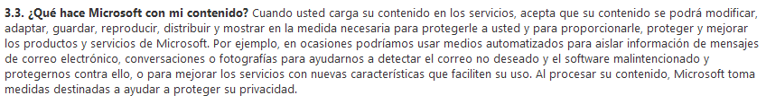 ESET España - Microsoft y su tratamiento de datos personales y privacidad de los usuarios
